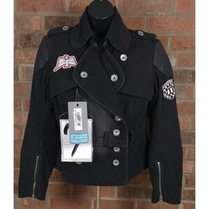 Icon Motorsports Womens Black Size Medium Armored Rogue Jacket NWT
